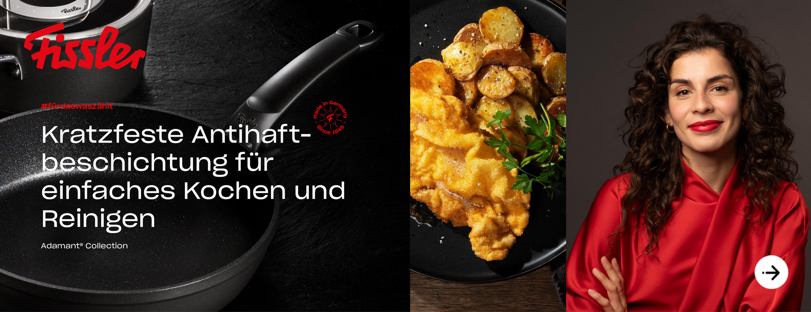 FISSLER Adamant, Kratzfeste Antihaftbeschichtung