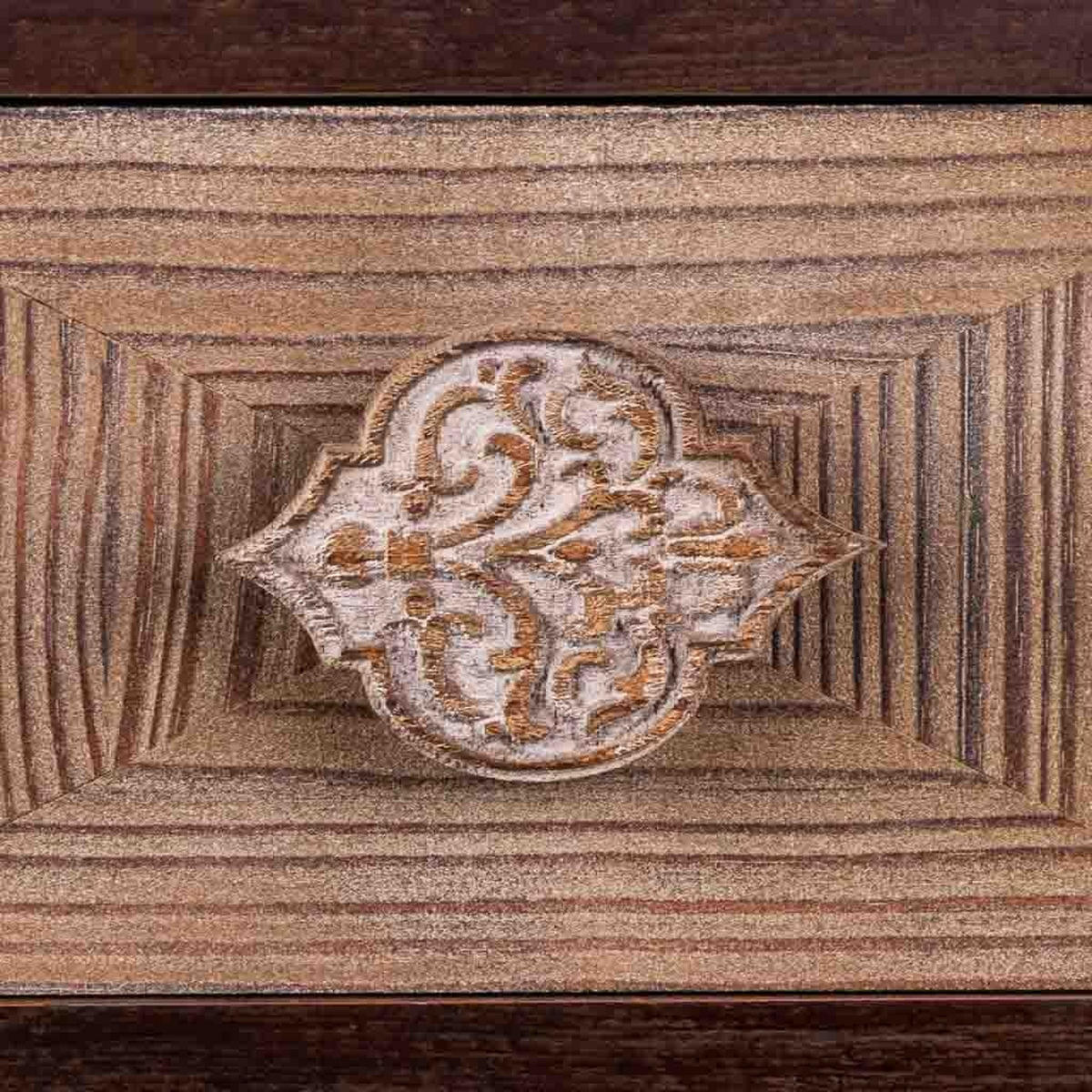 KOMMODE aus Holz, braun, 45x40x110cm - Multicolor, Holz (45/40/110cm) - Wanderlust