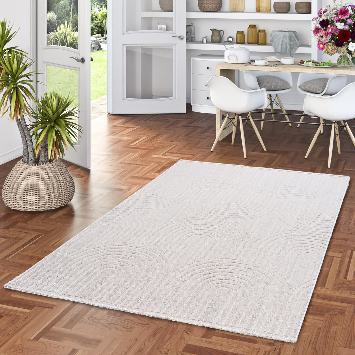 SOFT TEPPICH LUCIA - Weiß, Textil (200/290cm) - Pergamon