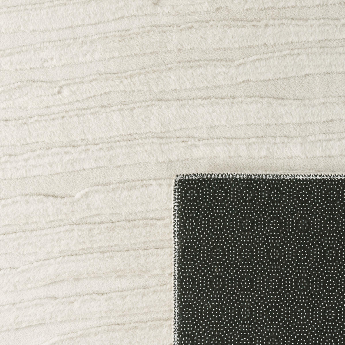 KURZFLORTEPPICH 120/160 cm Lelystad 527 - Creme, Textil (120/160cm) - Paco Home