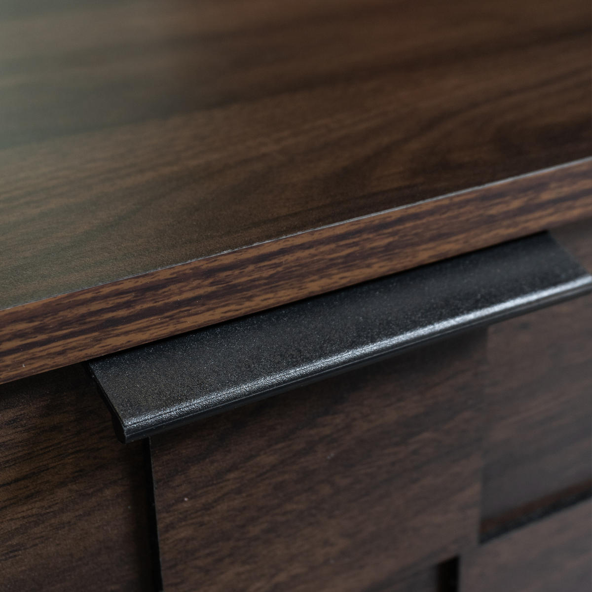 TV-SCHRANK 160 cm in Dunkel holz-Optik - Eichefarben, Holzwerkstoff (160/45/36cm) - Urban Meuble