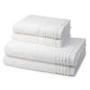 FROTTIERSET Vienna Style Supersoft 4-teilig - Weiß, Textil (50/100cm) - Vossen