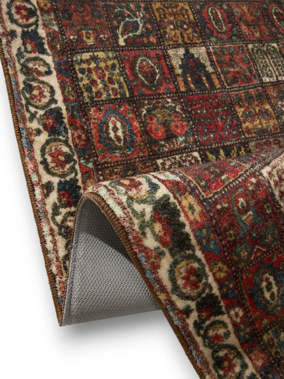 LÄUFER Mara Rot 80x240 cm - Rot, Textil (80/240cm) - benuta Pop
