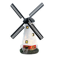 LED AUSSENLEUCHTE Windmühle Bunt Kunststoff - Multicolor, Kunststoff (19/42/51cm)