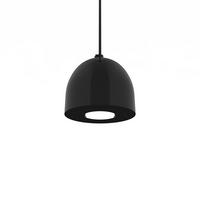 HÄNGELEUCHTE - Schwarz Hochglanz, Metall (10/8/120cm) - Lumicom