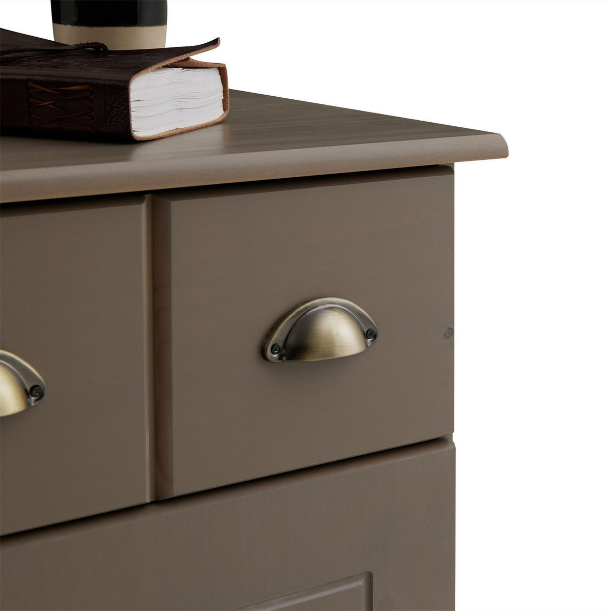 KOMMODE PARIS - Taupe, Holz (91/78/39cm) - IDIMEX