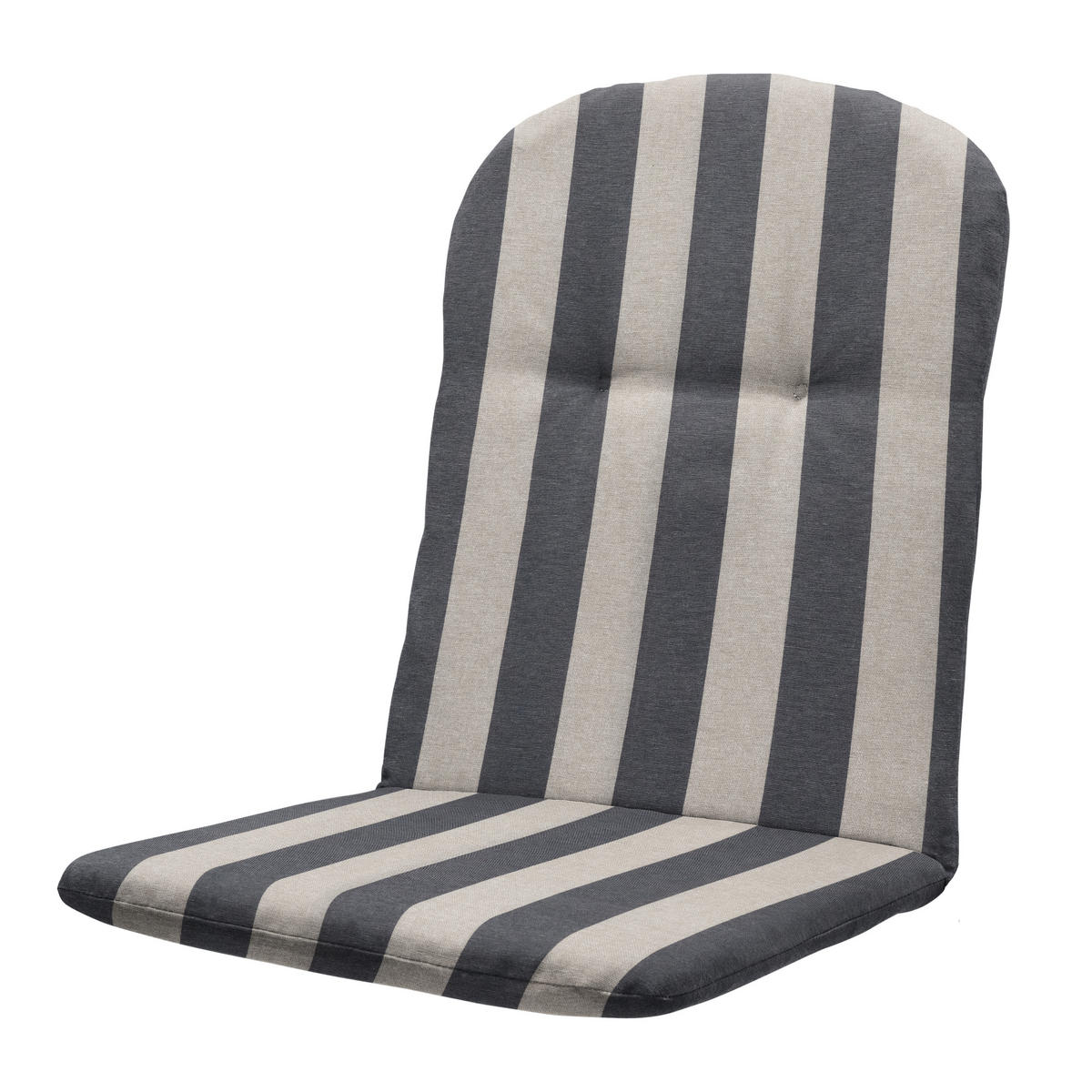 GARTENSTUHLKISSEN Amora - Grau - 96/45/3,5 cm - 4er-Set - Grau, Textil (45/3/96cm) - Madison