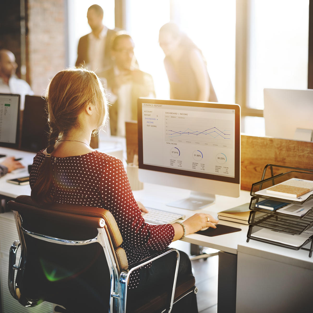 UKLADANIE dokumentov - čierna, kov (30/32.5/35.5cm) - Relaxdays