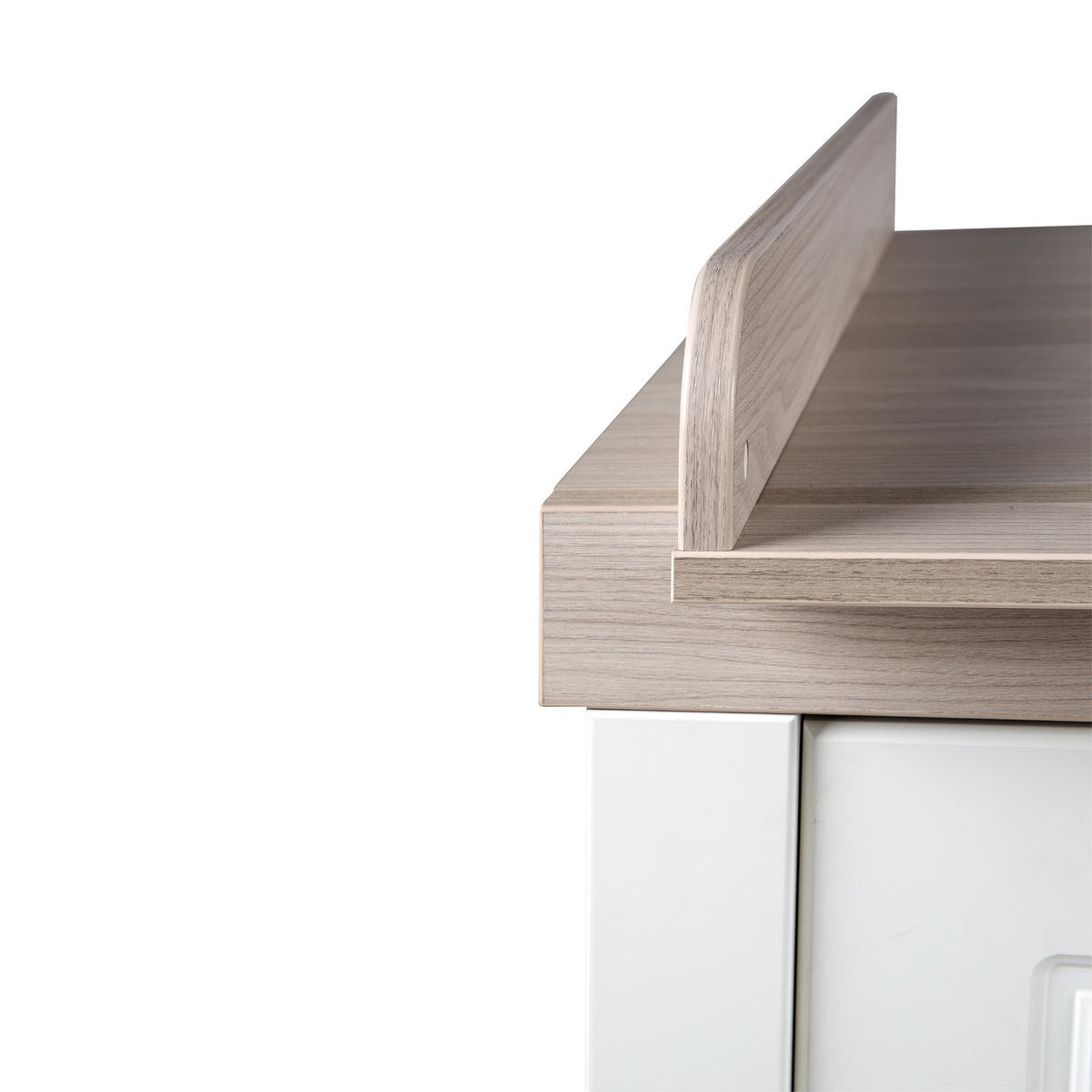 WICKELKOMMODE Felicia - Weiß, Holzwerkstoff/Metall (120/98/75cm) - Roba