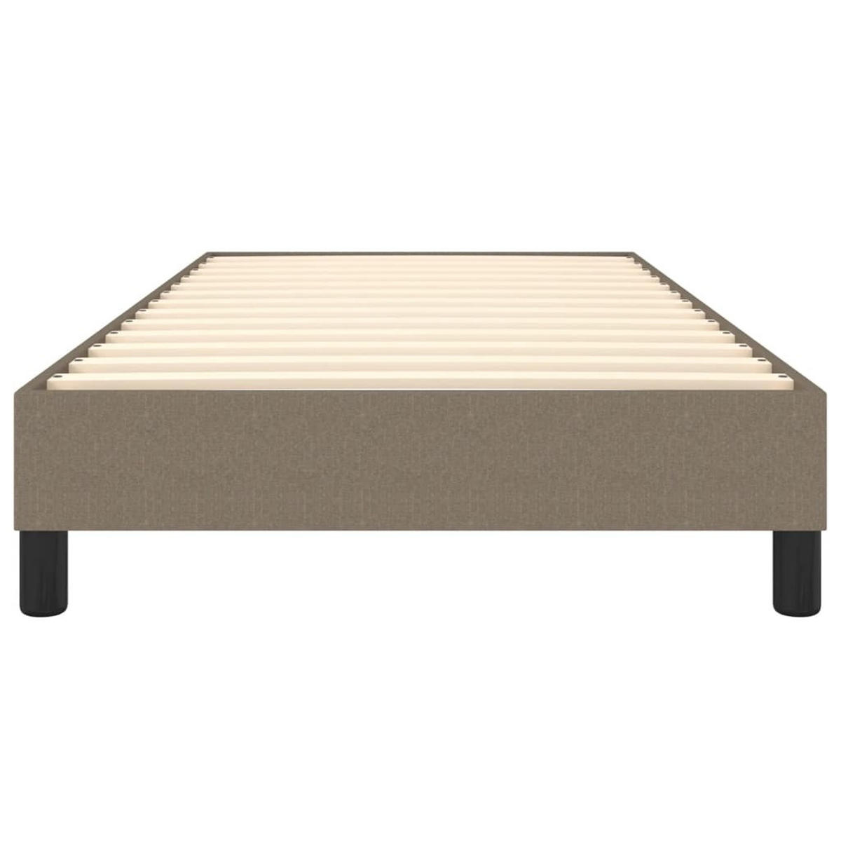 POLSTERBETT Quinlan 90/203 cm - Taupe, Holzwerkstoff (90/200cm) - Nettlife