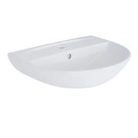 WASCHBECKEN für Badezimmer 10 x 495 x 105mm - Weiß, Keramik (1/10.5/49.5cm) - HOROW