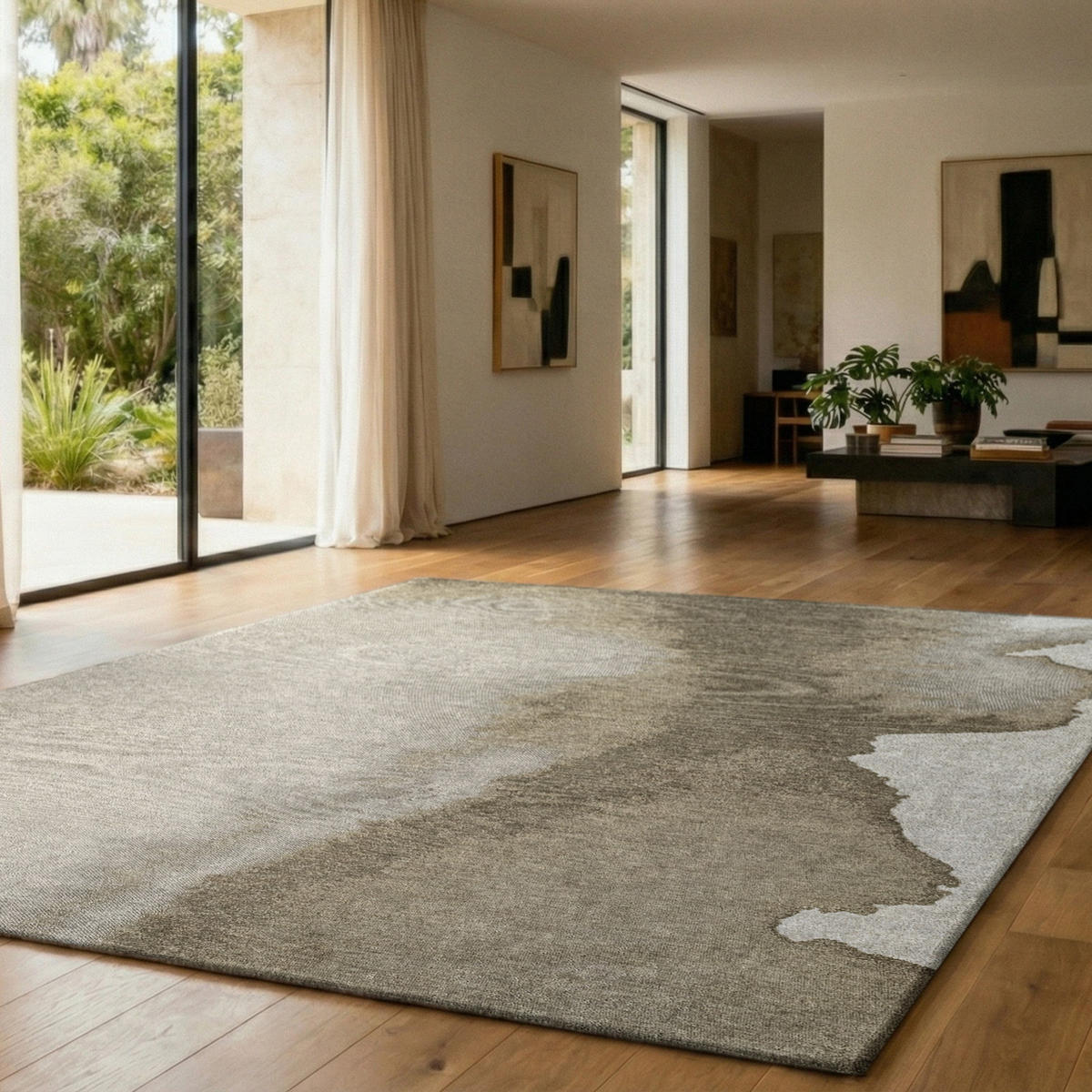 PREPROGA Lagoon Beach 170/240 cm - bež, umetna masa/tekstil (170/240cm) - Louis De Poortere