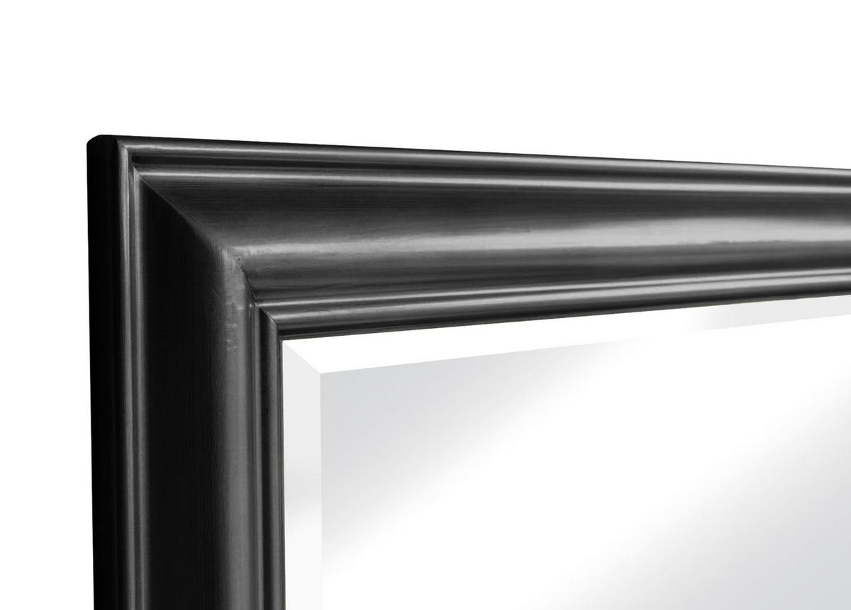 WANDSPIEGEL XL 180x80 cm, Schwarz, Holz - Schwarz, Holz (80/180/80cm) - dasmöbelwerk