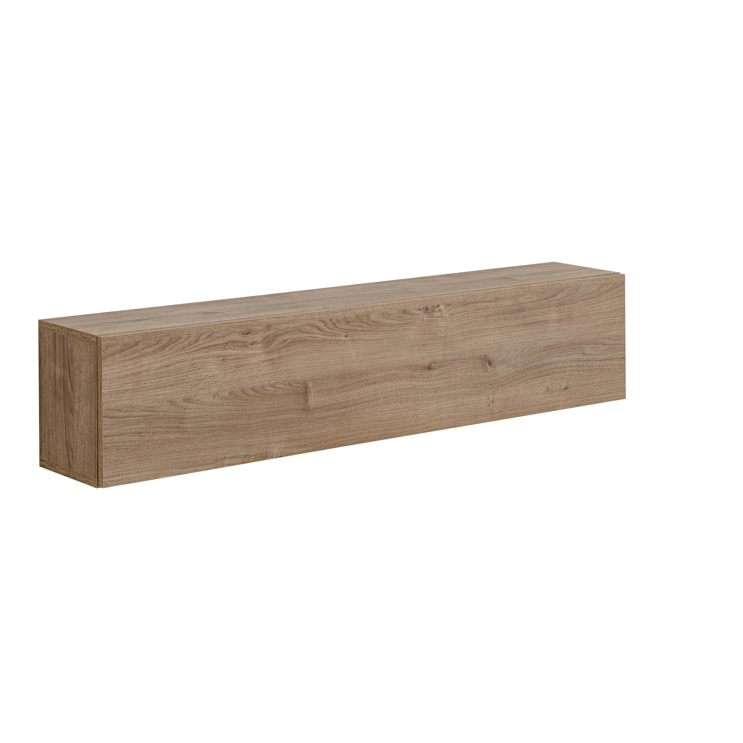 TV-HÄNGEBOARD COMO, Honigeiche/Trüffeleichefarben - Honigeiche/Trüffeleichefarben, Holzwerkstoff (140/30/23cm) - Komodee