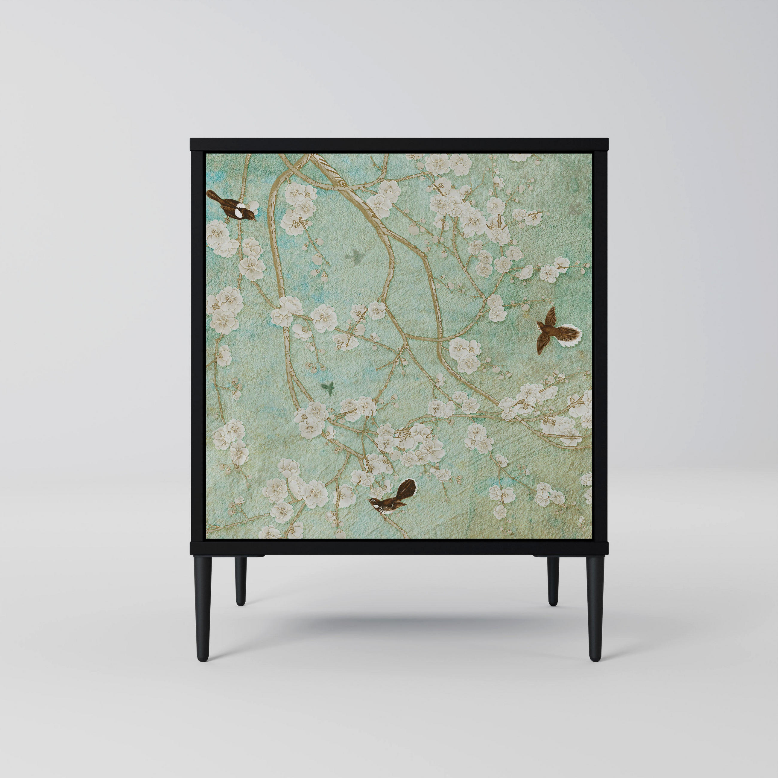 SpaceRebels Sideboard Schwarz 57.5x72.5x42 cm