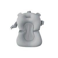 BADEWANNENNETZ und Kissen Multi grau Kunststoffbügel, ab Geburt - Grau, Kunststoff (35/45cm) - Chipolino