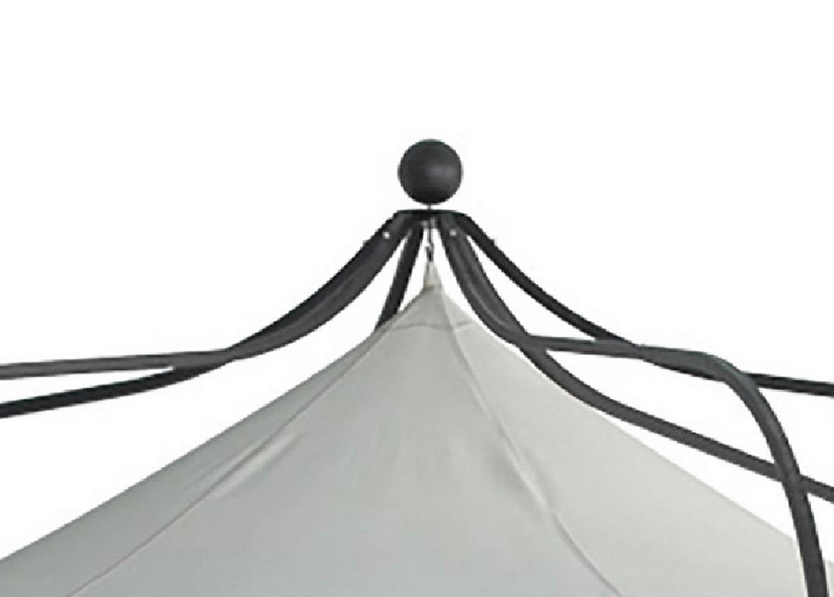 ERSATZDACH für Pavillon Mondura, Pavillondach 6-eckig, Durchmesser 300 cm, Farbe: ecru - Weiß, Kunststoff (320/0.3/320cm) - TPFGarden