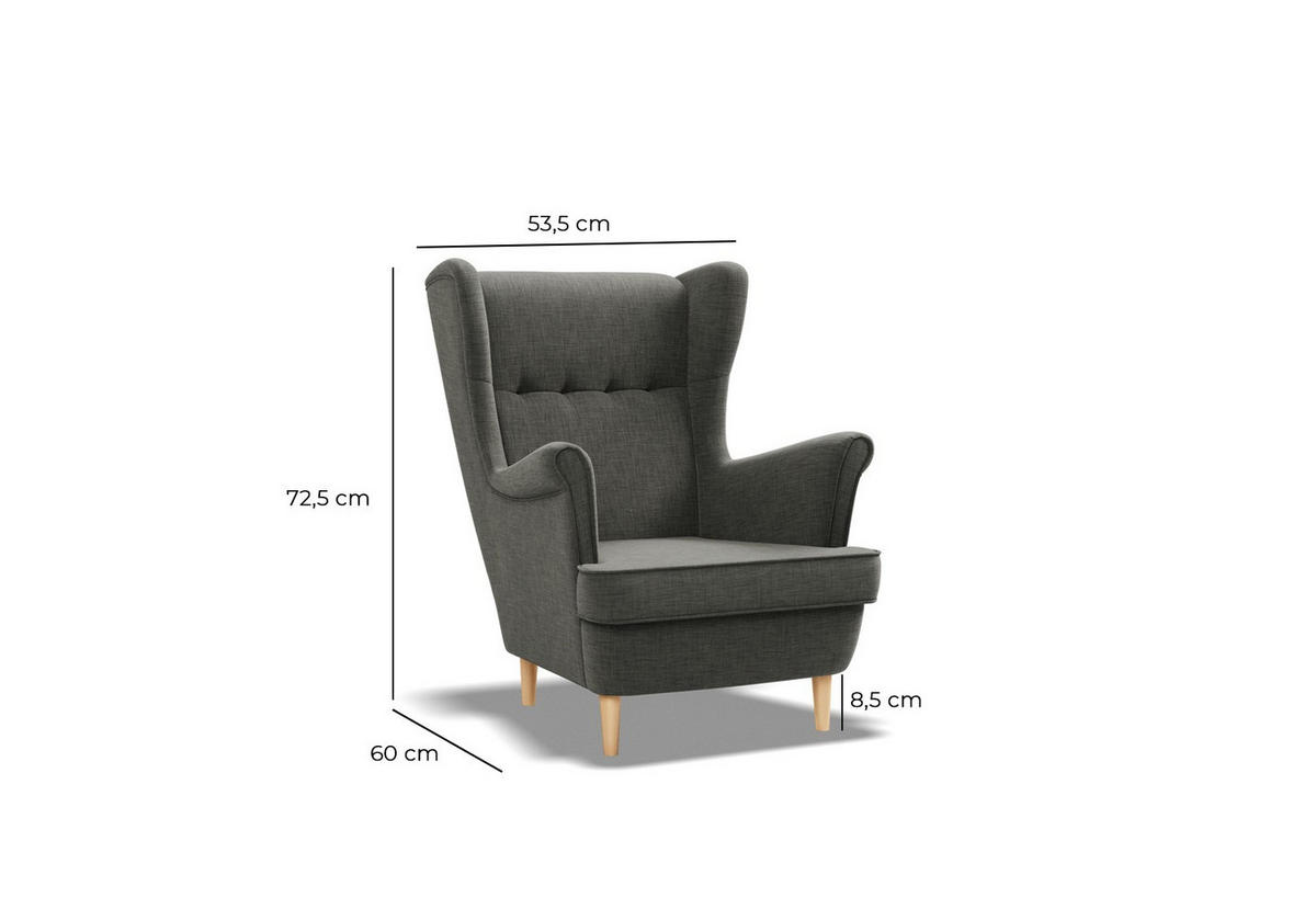 OHRENSESSEL VELO MINI, Türkis - Türkis, Textil (54/73/60cm)