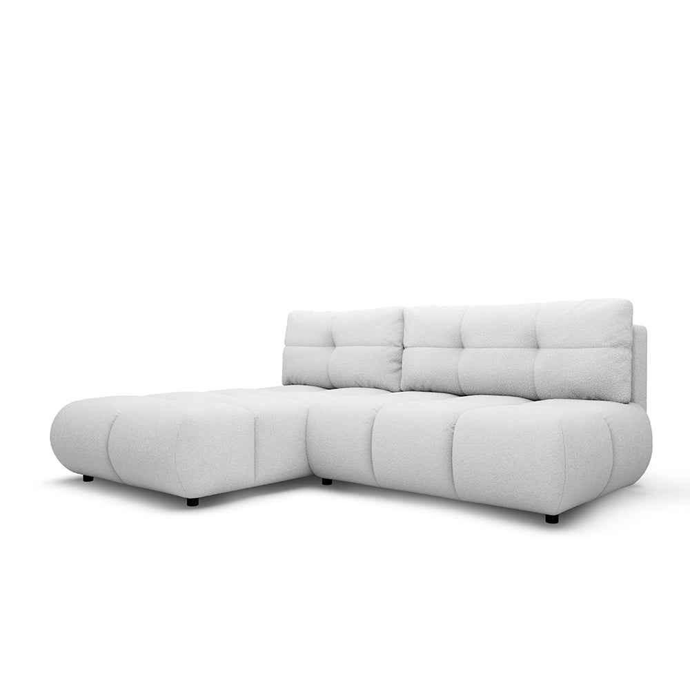 Pillovely Ecksofa Mehrfarbig 230x90x170 cm