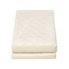 SAMT-WOHNDECKE 150/200 cm, gesteppt - Creme, Textil (150/200cm) - Homescapes