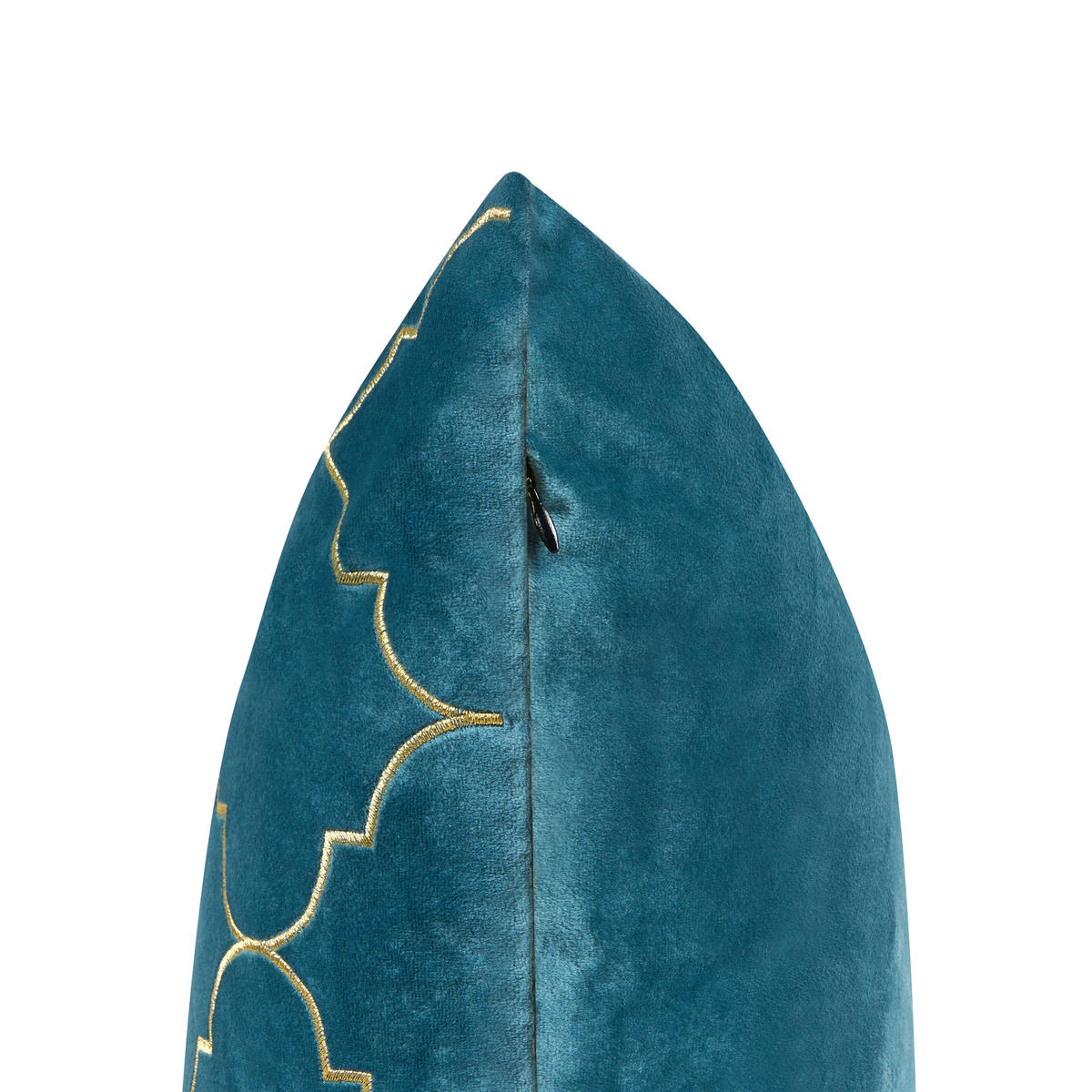 DEKOKISSEN 2er-Set Blau 45/45 cm Alyssum - Blau, Textil (45/45cm) - Beliani