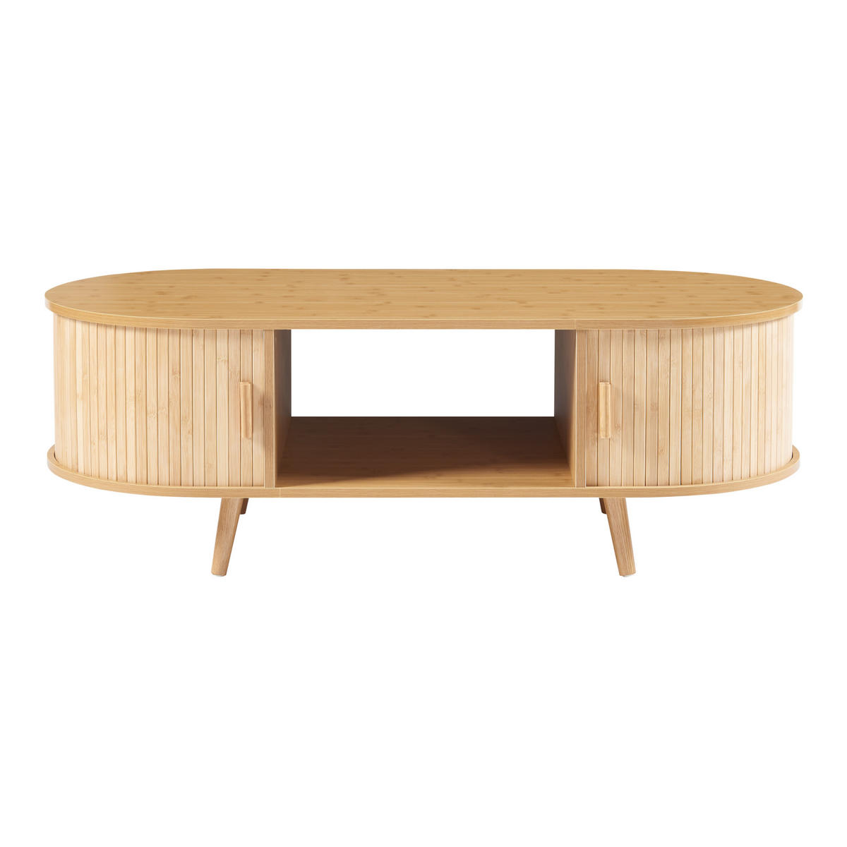 COUCHTISCH Nordkapp 120/55/40 cm - Naturfarben, Holz/Holzwerkstoff (55/120/40cm) - [en.casa]