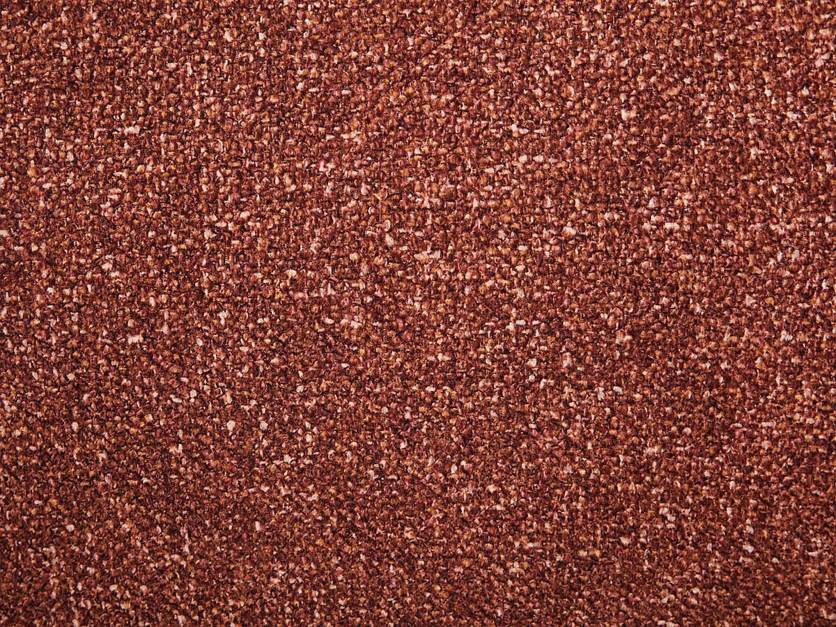 SESSEL - Strukturstoff Terracotta - GERALDIA - Braun, Textil (81/80/78cm) - Vente-Unique