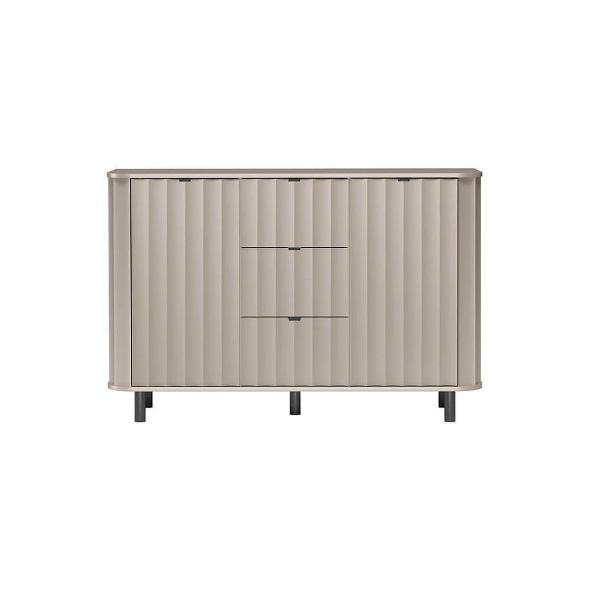 KOMMODE NOVADO-1 Greige - Greige, Holzwerkstoff (137.2/91/40.5cm)