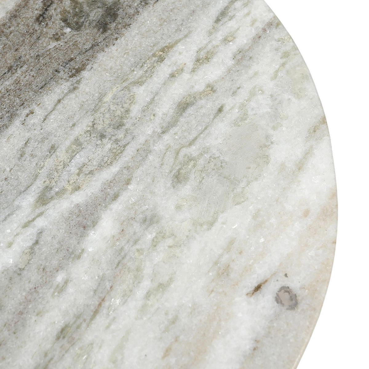 BEISTELLTISCH - Marmor Grau - Grau, Stein (40/40/40cm) - home24