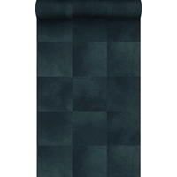 TAPETE Tierhautmuster 53 cm x 10.05 m - Blau, Papier (53/1000cm) - Origin Wallcoverings