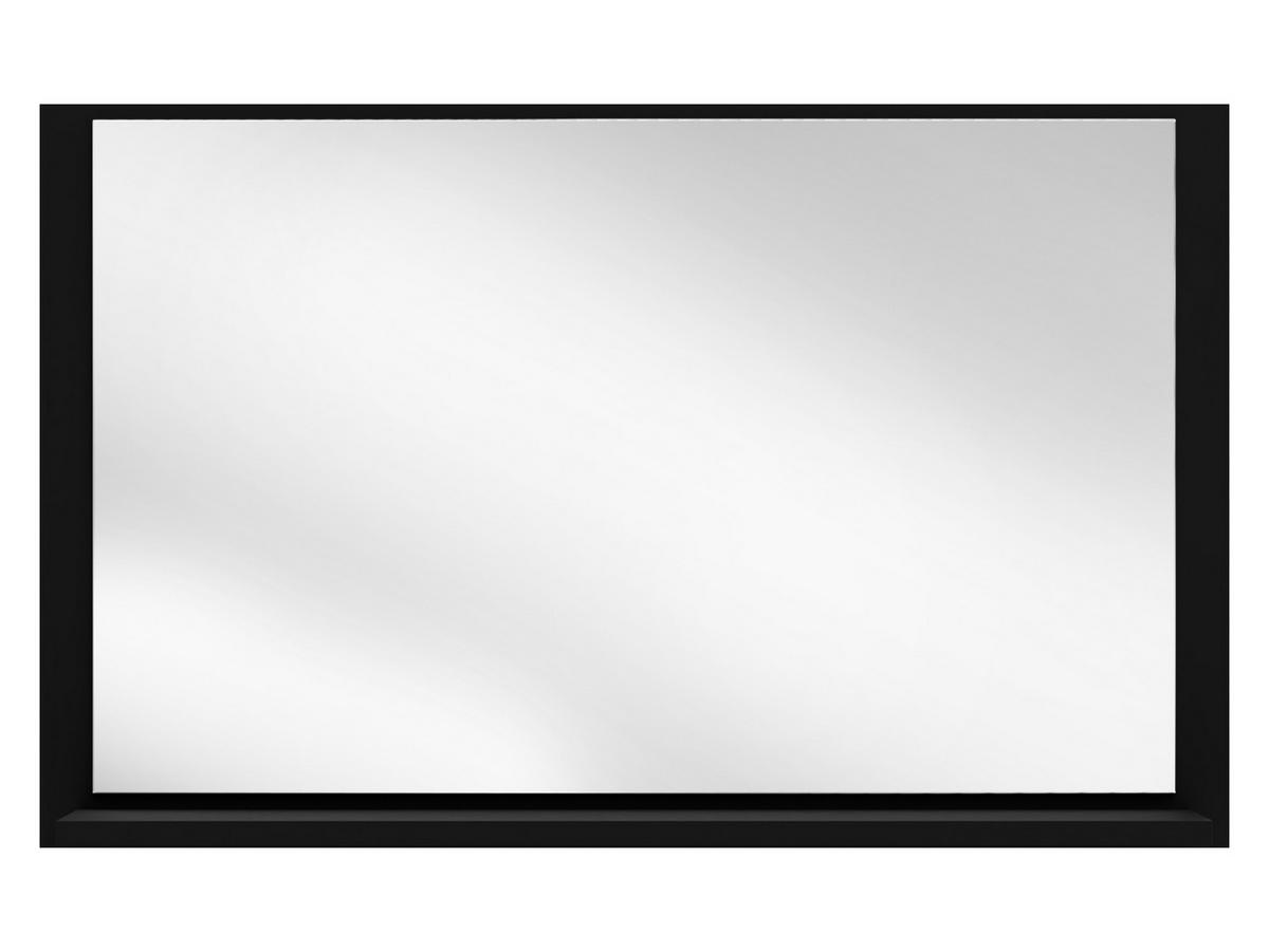 OGLINDĂ 14 - negru, compozit lemnos (80/50/15cm) - MIRJAN24