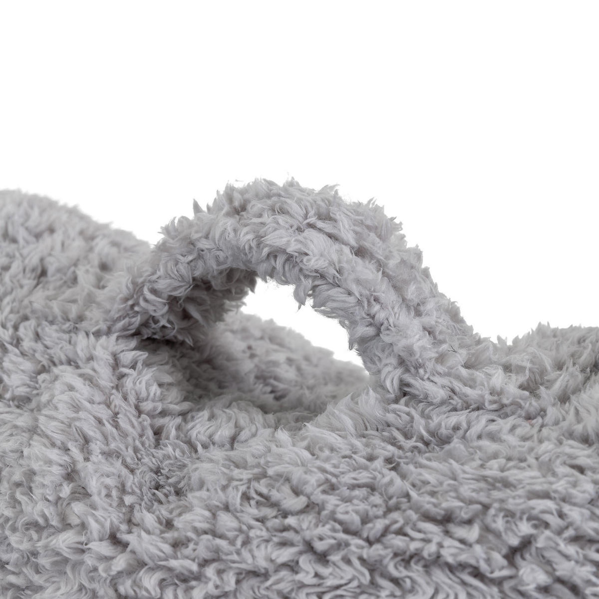 RÜCKENLEHNE Lesekissen Teddybär 2-tlg. - Grau, Textil (74/63cm) - icon
