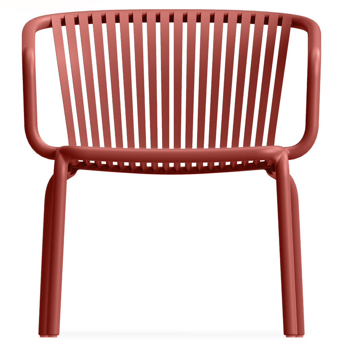 GARTEN ESSGRUPPE FICCARI, Gartenmöbel-Set 3-tlg, Rot - Rot, Kunststoff - KONSIMO®