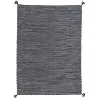 NATUR TEPPICH KELIM PRICO - Anthrazit, Textil (170/240cm) - Pergamon