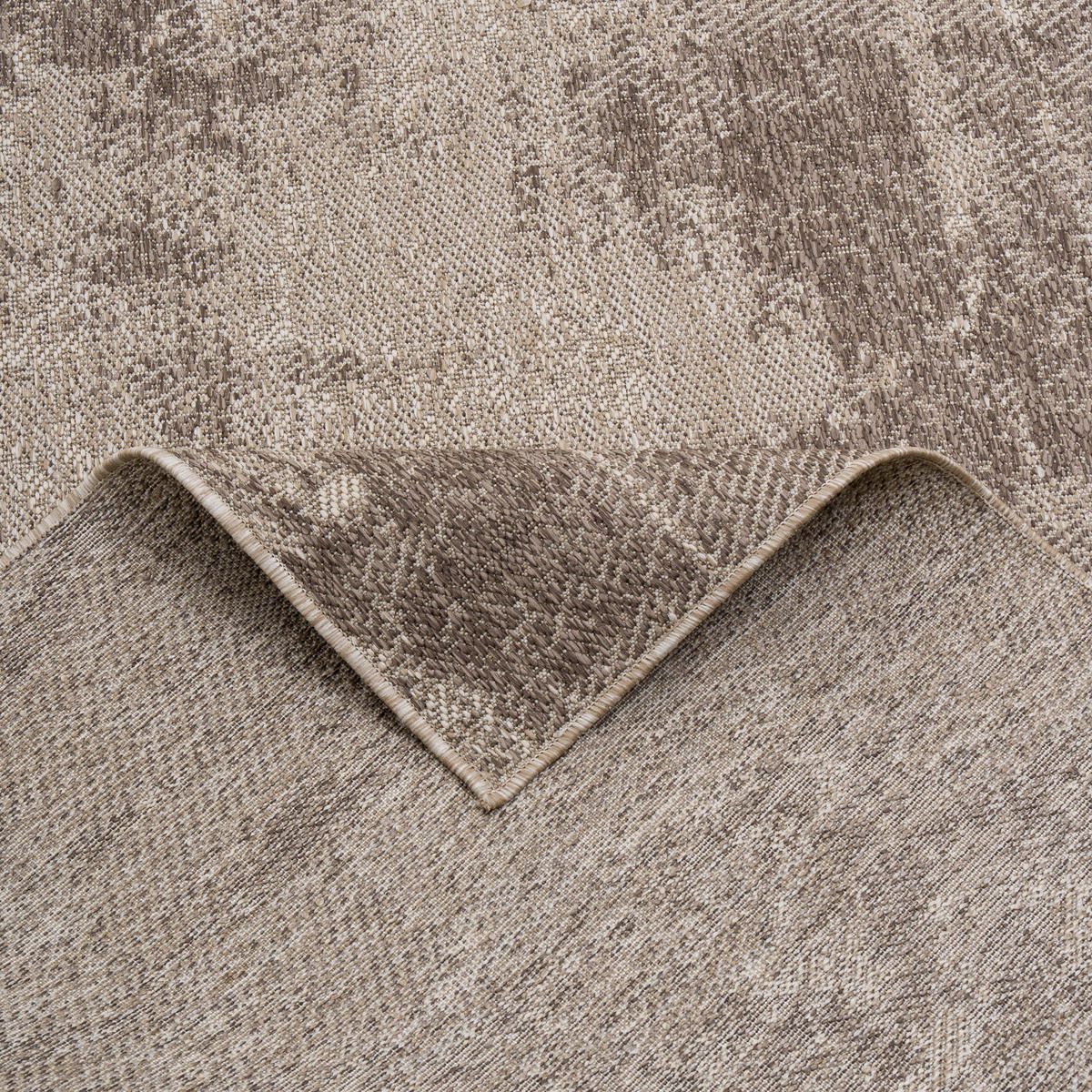 IN- UND OUTDOOR TEPPICH CARPETTO VINTAGE - Beige, Textil (120/170cm) - Pergamon