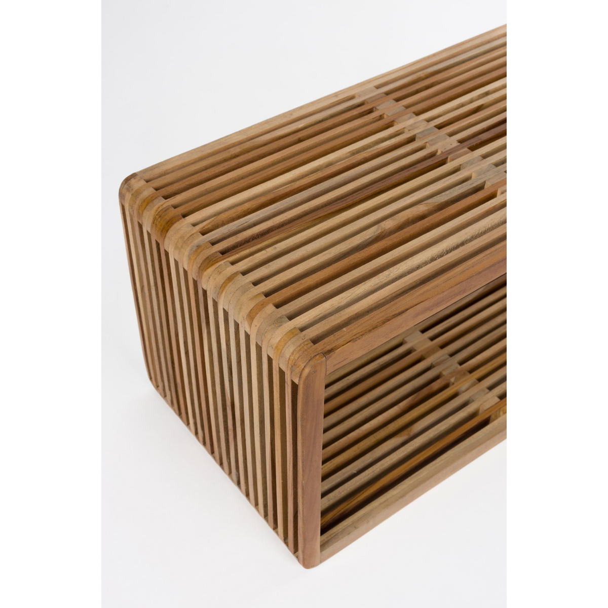 COUCHTISCH Djia Rechteckig - Braun, Holz (100/35/35cm) - Housecraft Living