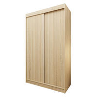 SCHWEBETÜRENSCHRANK SOFIA 120/216/61 cm 2-türig Sonoma Eiche - Sonoma Eiche, Holzwerkstoff (120/216/61cm) - MASSENO