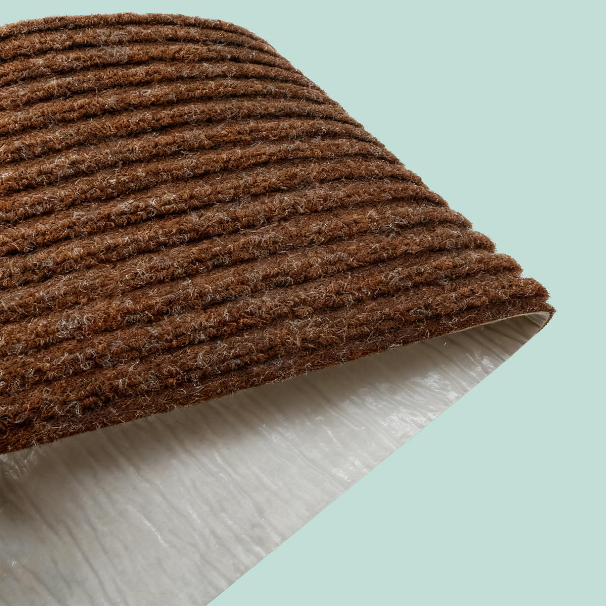 16XSTUFENMATTEN - Braun, Kunststoff/Textil (20/65/0.75cm) - Relaxdays