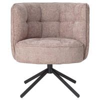 ESSZIMMERSTUHL Odin Rosa 67/73/80cm - Pink, Textil (73/80/67cm) - PTMD Collection