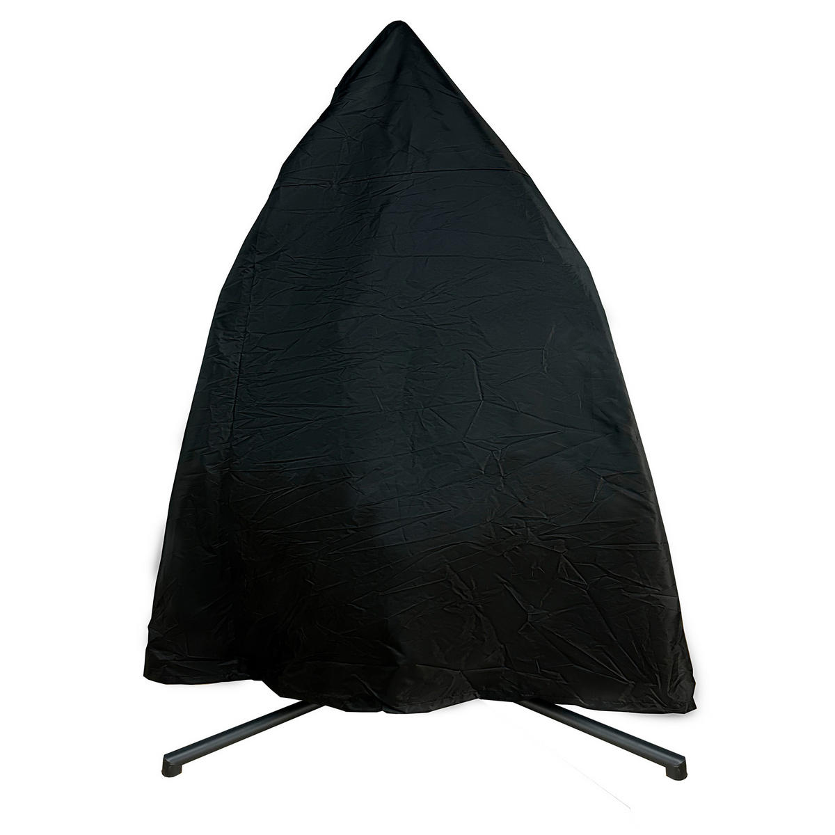 HÄNGESESSEL Grau 128/128/200 cm - Grau, Metall (128/200/128cm) - Mobili Rebecca
