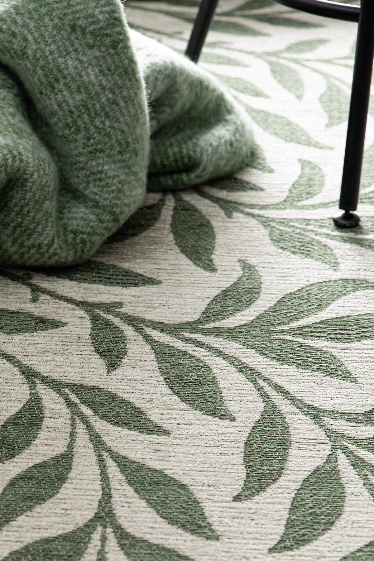 TEPPICH aus recycelten Fasern im Designstil grün - Grün, Textil (200/290cm) - AFK Living
