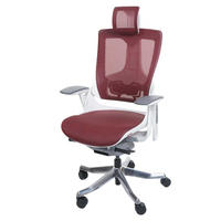 BÜROSTUHL MERRYFAIR Rot - Rot, Textil (75/138/68cm) - MCW