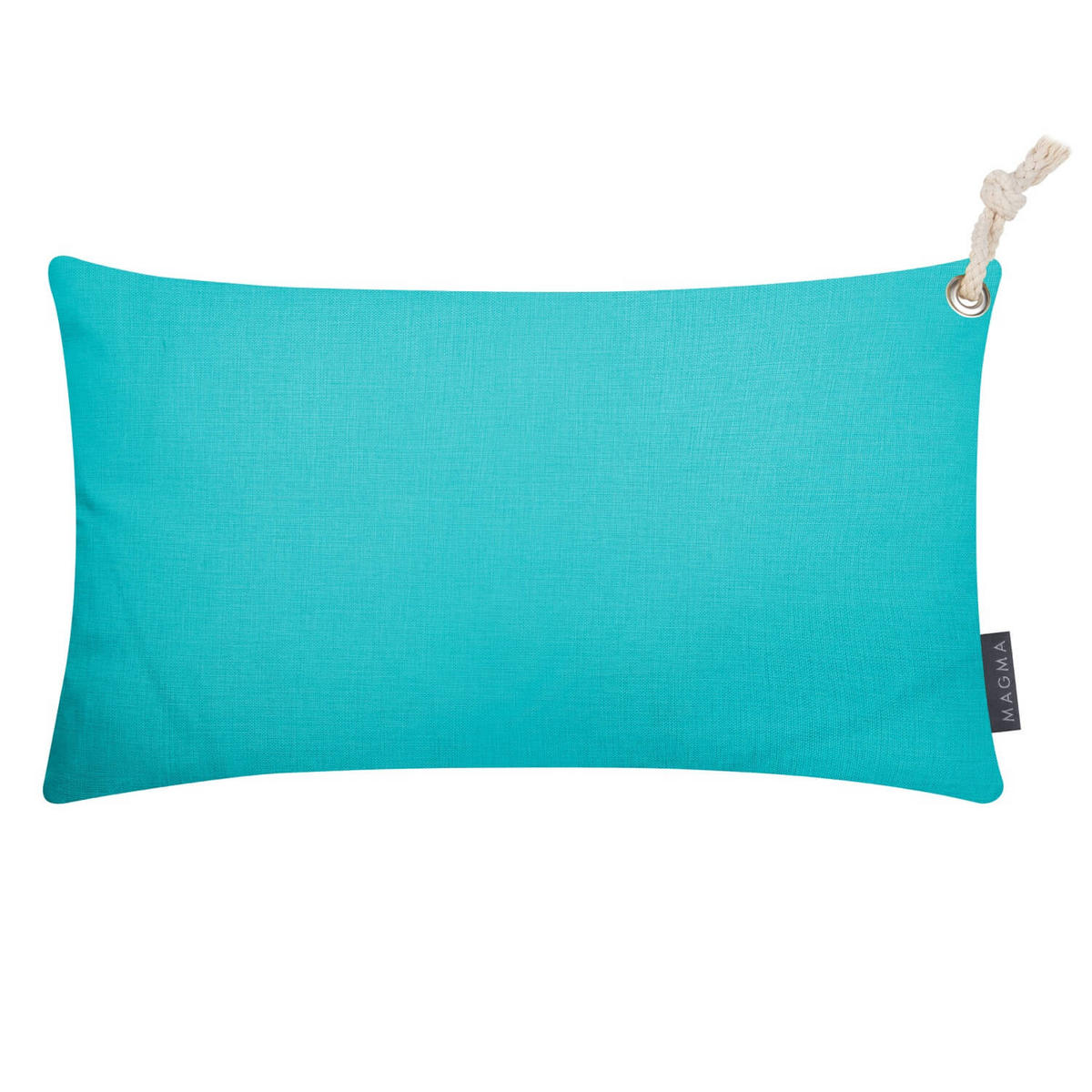 KISSENBEZUG Outdoor Der Maritime - Türkis, Kunststoff (50/1cm) - Mokebo