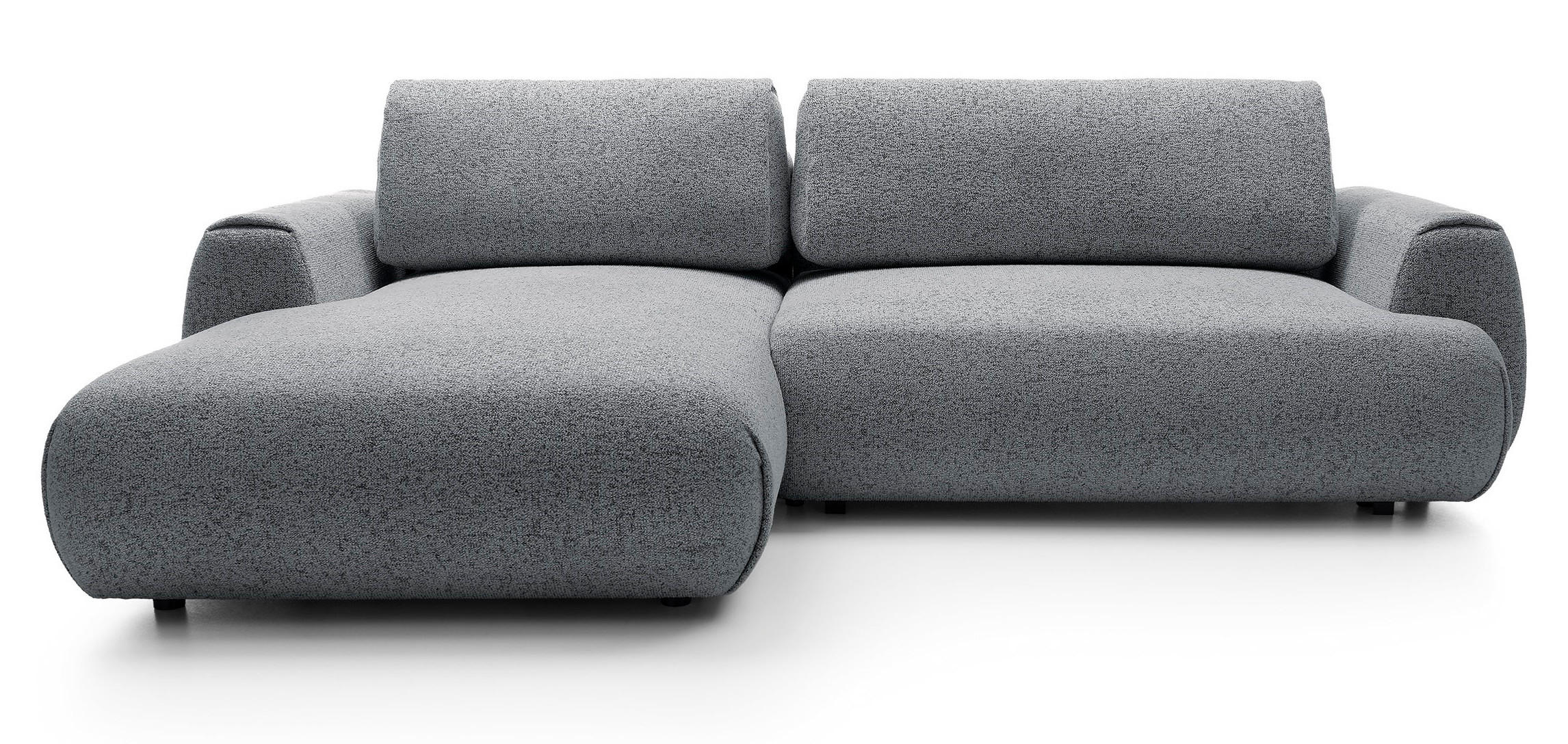 ECKSOFA mit Schlaffunktion 270 cm Ralto, Links, Grau - Grau, Holz (270/167cm) - Emporius