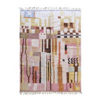BERBERTEPPICH aus Wolle anspruchsvoll Design 200x 300 cm - Multicolor, Naturmaterialien (200/300cm) - AFK Living