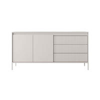 SIDEBOARD Falsetto Beige 153 cm - Beige, Holzwerkstoff/Metall (153/81.5/39.5cm) - Selsey