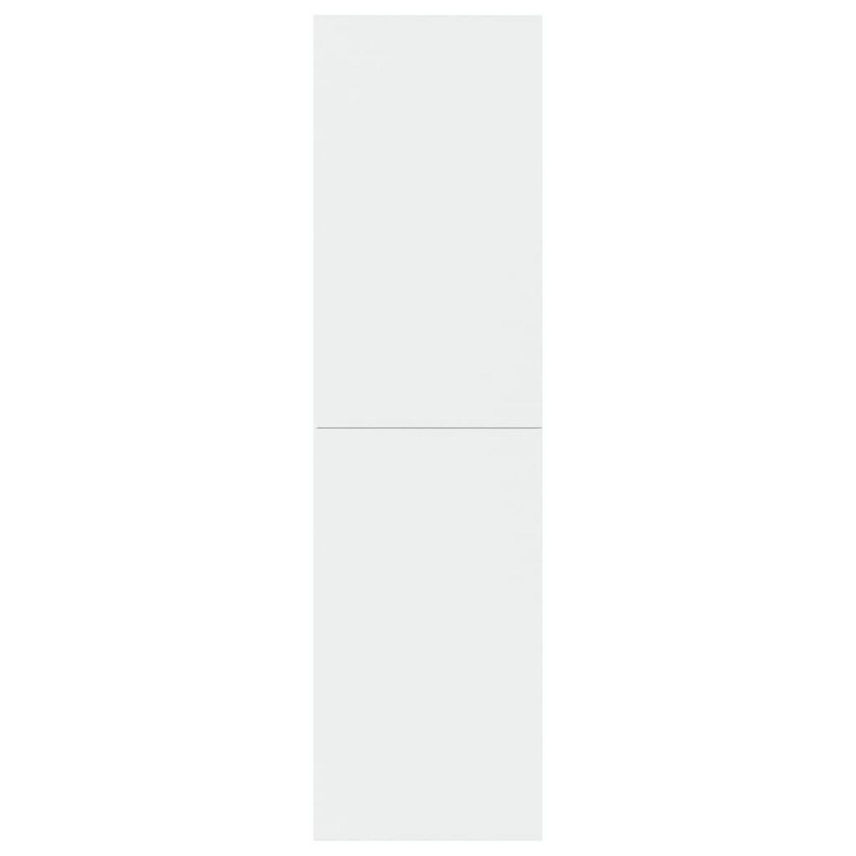 TV-SCHRANK Weiß 30,5x30x110 cm Holzwerkstoff - Weiß, Holzwerkstoff (30.5/110/30cm)