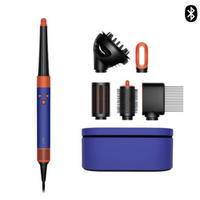 HAARSTYLER Airwrap i.d. Curly+Coily Violettblau, Multi Haarstyler, Lockenstyler, Stylinggerät, Diffusor, Bluetooth Styler, Haarstyling Set, Beauty - Violett/Orange, Keramik/Kunststoff (4.8/27.2/4.1cm) - Dyson