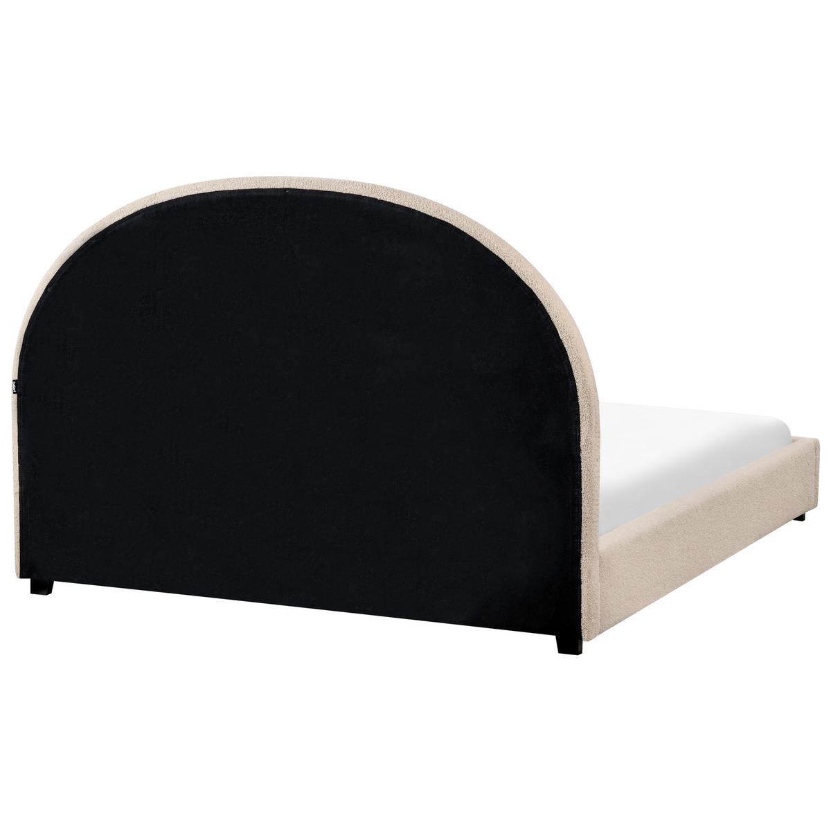 BETT mit Lattenrost 140/200 cm Beige Vaucluse - Beige, Textil (140/200cm) - Beliani