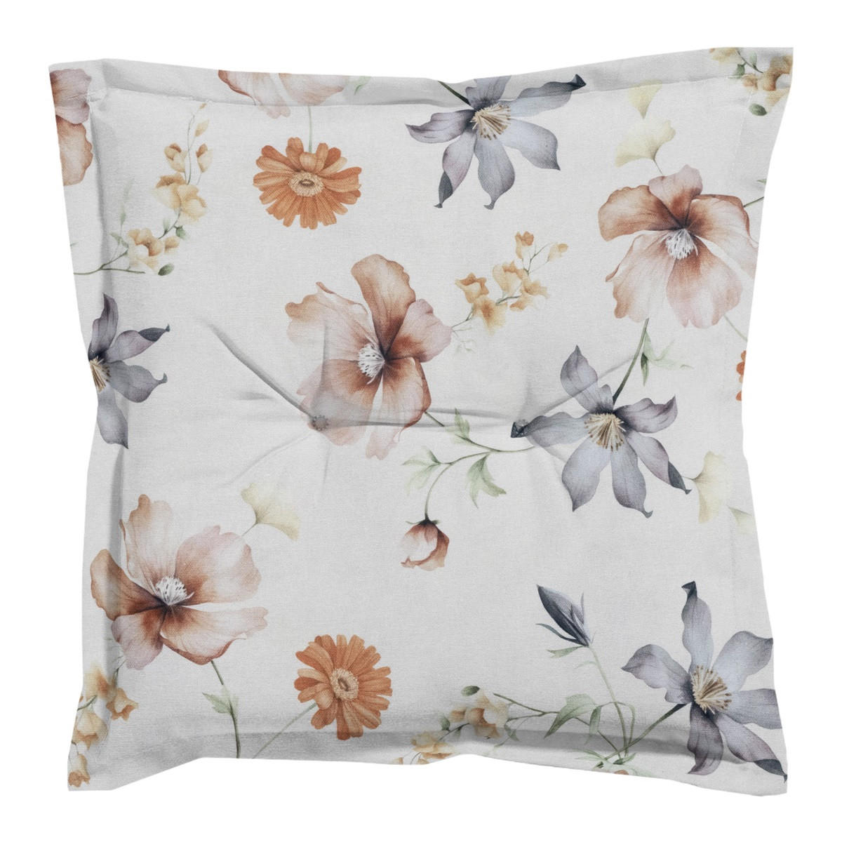 SITZKISSEN Florina 50/50 cm 4er-Set - Multicolor, Textil (50/5/50cm) - Madison